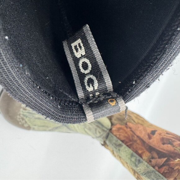 Bogs Youth Classic High Mossy Oak Hunting Boots 10" Camo Outdoors Pull On Rubber - Picture 2 of 14